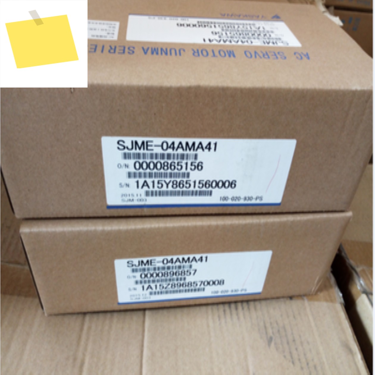 SJME-04AMC41-OY Yaskawa 서보 모터, 400W, 1 년 오리지널 품질 보증, 새제품 제품 이미지