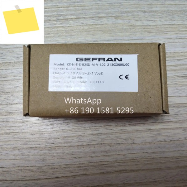 1PC 신품 GEFRAN 압력 센서 KS-N-E-E-B25D-M-V 제품 이미지