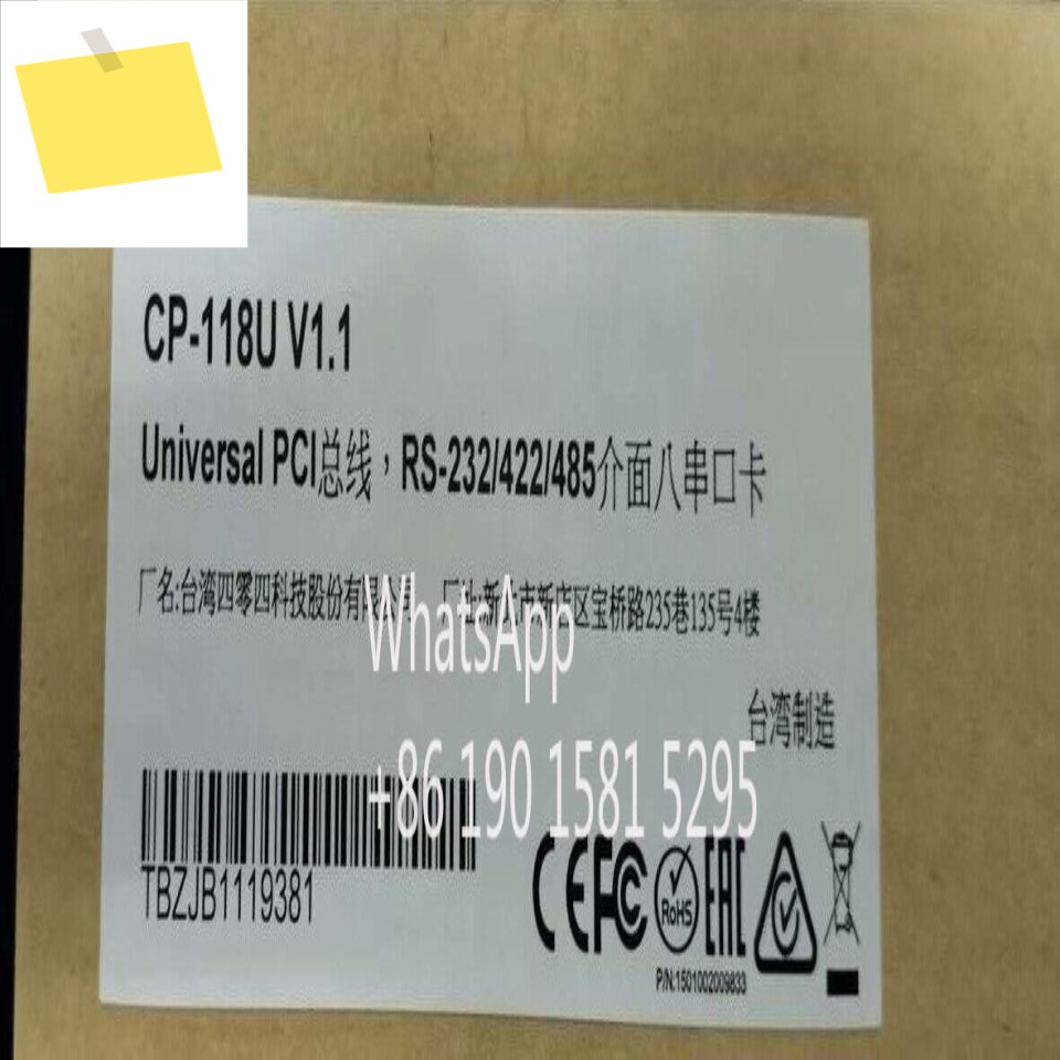 1pc MOXA CP-118U 8포트 RS-232422485 PCI 직렬 카드 제품 이미지
