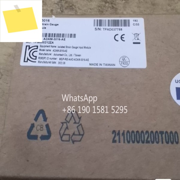 ADVANTECH ADAM-3016 절연 스트레인 게이지 입력 모드 박스 내 새 제품 제품 이미지