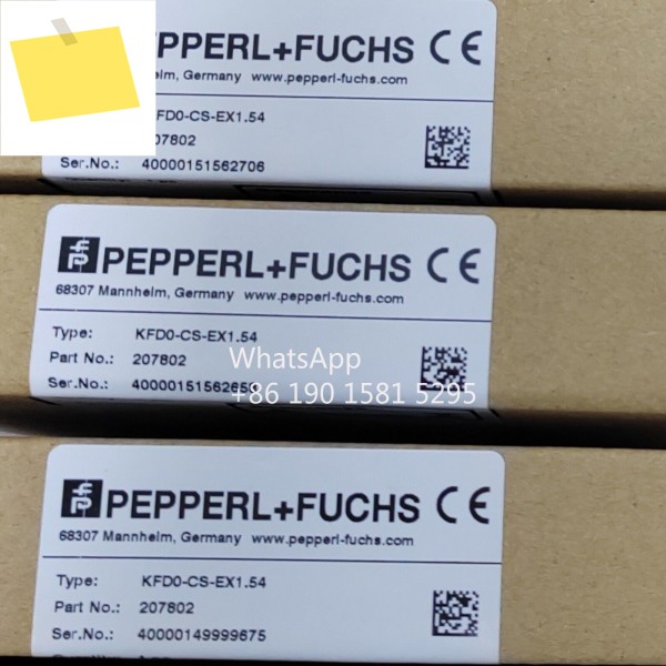 Pepperl+Fuchs KFD0-CS-EX1.54 신호 절연체 안전 배리어 새 제품- 207802 제품 이미지