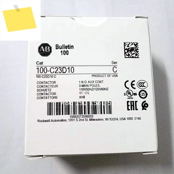 신품 100-C23D10 AC110V 접촉기 제품 이미지