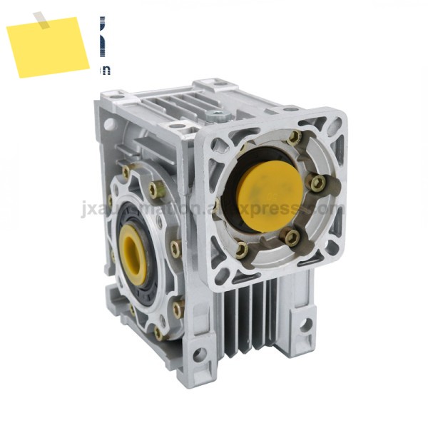 웜기어박스 감속기, 속도 비율 NMRV050-20-80 x 80, 20:1 입력 보어 19mm, 750W 서보 모터용 제품 이미지