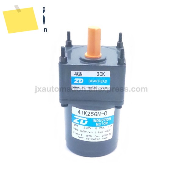 ZD AC 기어 모터, 고정 속도 댐핑 25W, 220V, 4IK25RGN-C, 4GN30K 제품 이미지