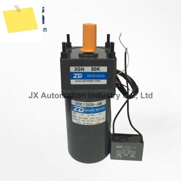 벨트 라인 장비용 15W 110V AC 전자기 브레이크 모터 3RK15GN-AM+3GN50K 전원 차단 제품 이미지