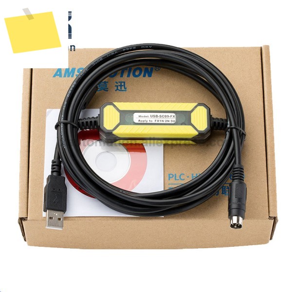PLC 프로그래밍 케이블 FX1N2N1S3U 시리즈 데이터 다운로드 라인 USB-SC09-FX 제품 이미지