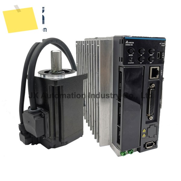 서보 모터 드라이브 키트, ASD-B3-0421-L 및 ECM-B3M-C20604RS1, 3m 케이블 포함, 400W, 220VAC 제품 이미지