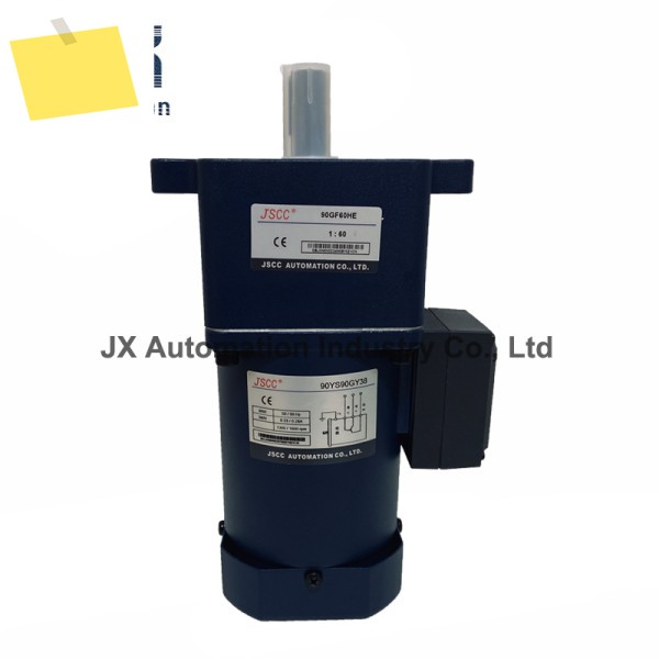 JSCC 90W 380V AC 유도 모터 90YS90GY38+90GF60HE 러그가 있는 표준 기어 박스 제품 이미지