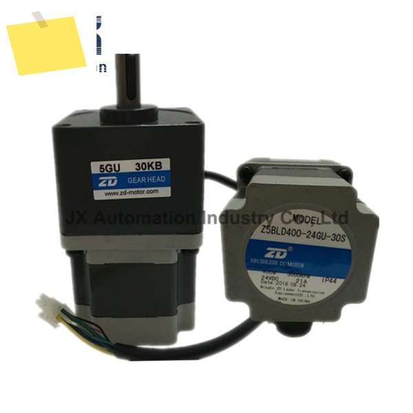 24V 200W 브러시리스 DC 기어 모터 Z5BLD200-24GU-5GU30KB BD15L 드라이브 포함 제품 이미지