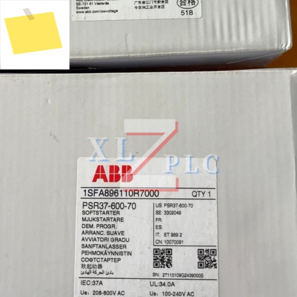소프트 스타터 신규 입고 1SFA896106R700 PSR12-600-70 1SVR730100R3300 CM-PFS 제품 이미지