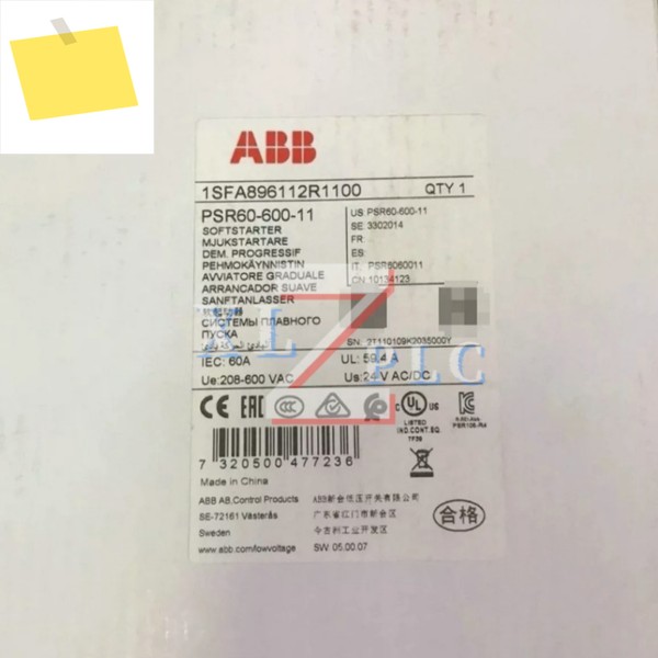 소프트 스타터 PSR60-600-11 55KW 30KW 새 제품 제품 이미지