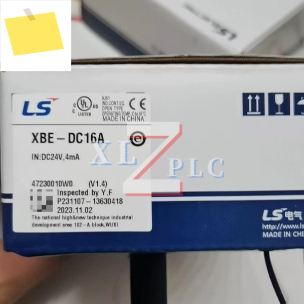 상자에 들어 있는 새 제품 PLC 모듈 XBC-DR60SU XBE-DC16A 제품 이미지