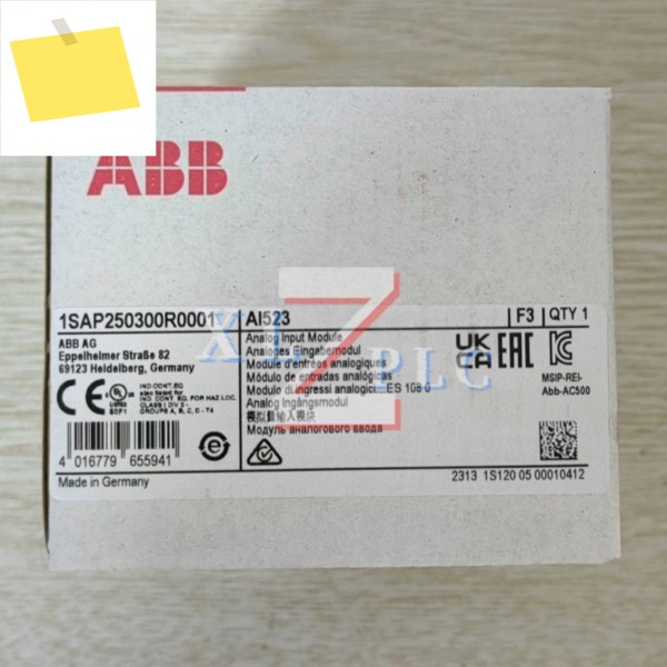 100% 새 제품 AI523 1SPA250300R0001 3BSE020512R1 PLC 모듈 제품 이미지