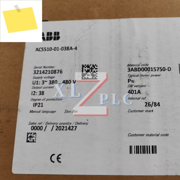 주파수 변환기 ACS510-01-031A-4 신규 제품 이미지