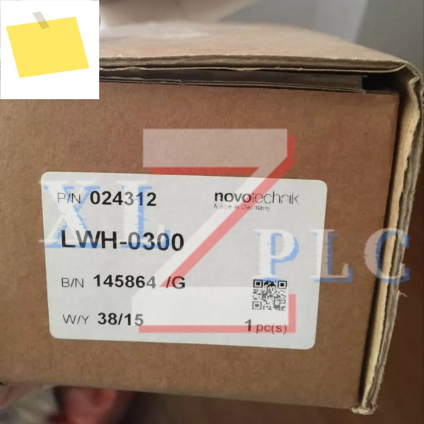상자에 들어 있는 새 제품 LWH-0300 변위 센서 제품 이미지
