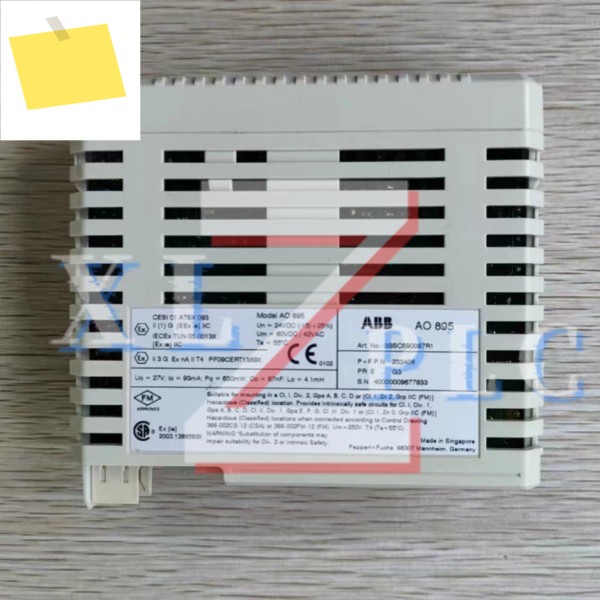 PLC 모듈 새 제품 상자 AO895 3BSC0690087R1 CI801 제품 이미지