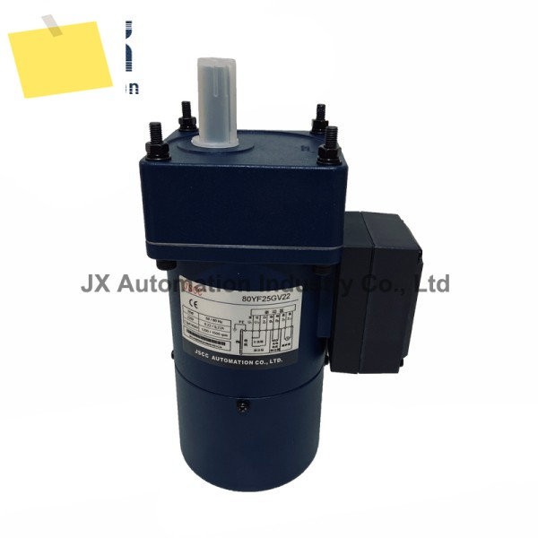 JSCC 가변 속도 전자기 제동 모터, 25W, 220V, 80YF25GV22 + 80GK10HK 제품 이미지