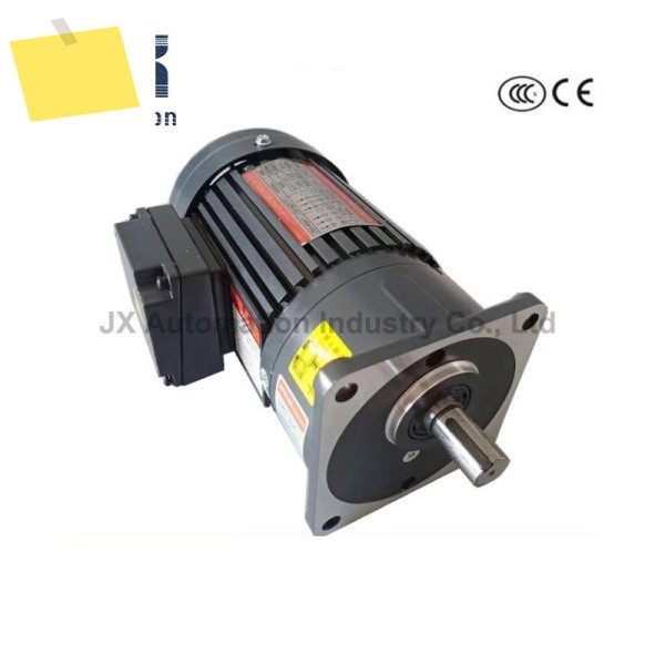 GPG 단상 비동기 모터 CV18-100-15-A-B-G4-RB, 수직 설치 18 축 1:15 브레이크 기어 220V, 1350rpm 제품 이미지