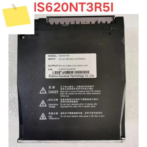 중고 Inovance 서보 드라이브 1.0KW IS620NT3R5I 기능 테스트 OK 제품 이미지