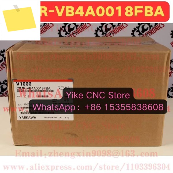 2025년 9월 3일 최신 견적, 새롭고 정품인 CIMR-VB4A0018FBA 주파수 변환기, 제품 이미지