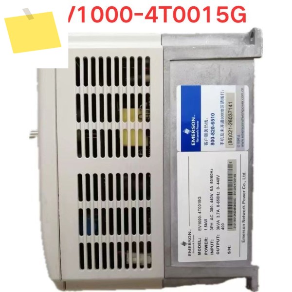 중고 Emerson EV1000-4T0015G 주파수 변환기 1.5KW 기능 테스트 OK 제품 이미지