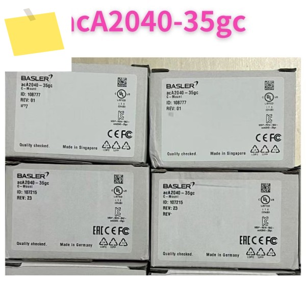 신품 오리지널 acA2040-35gc 산업용 카메라 제품 이미지