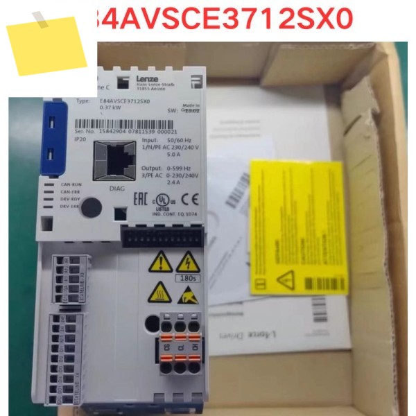 신품 오리지널 E84AVSCE3712SX0 주파수 변환기 0.37KW 220V 제품 이미지