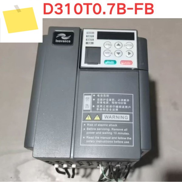 중고 Inovance MD310T0.7B-FB 주파수 변환기 기능 테스트 OK 제품 이미지
