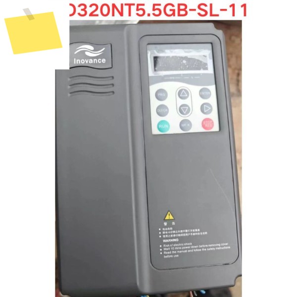 중고 Inovance MD320NT5.5GB-SL-11 주파수 변환기 기능 테스트 OK 제품 이미지