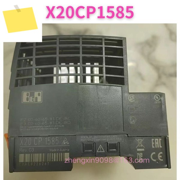 사용된 X20CP1585 X20 CP 모듈형 기능 테스트 완료 제품 이미지