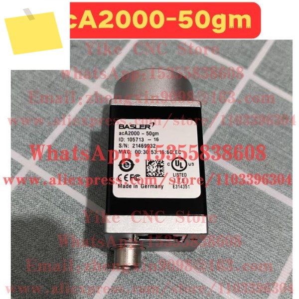 중고 산업용 카메라 acA2000-50gm 정상 기능 테스트 완료 제품 이미지