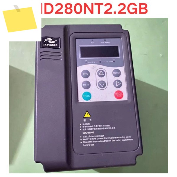중고 Inovance MD280NT2.2GB 주파수 변환기 기능 테스트 OK 제품 이미지