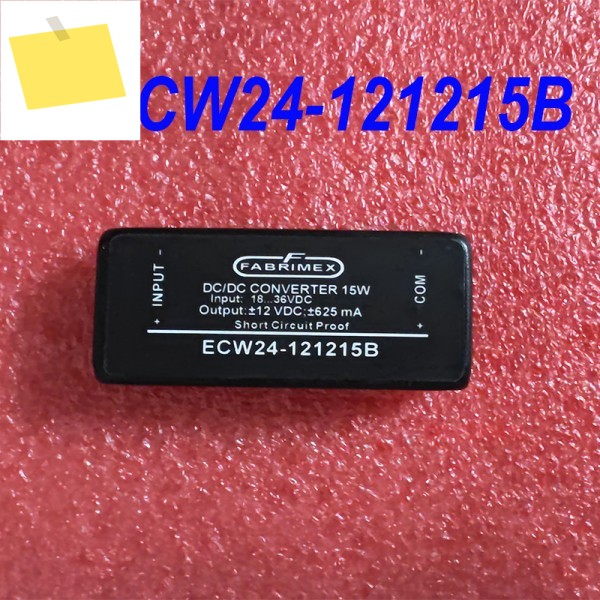 ECW24-121215B 24V용 100% 새 정품 제품, 듀얼 12V3A15W FABRIMEX 전원 모듈 1개 제품 이미지