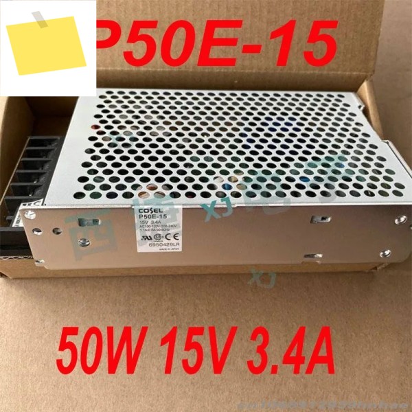 COSEL 50W 15V 3.4A 전원 공급 장치용 정품 100% 새 제품 P50E-15 1개 제품 이미지