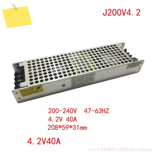 LED 전원 공급 장치 J200V4.2 4.2V 40A용 새 정품 제품 이미지