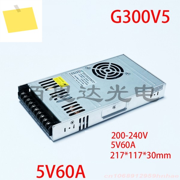 LED 전원 공급 장치 G300V5 5V 60A 새 정품 제품 이미지