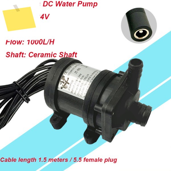 100% 새제품 브러시리스 펌프 DC 12V24V 순환 JT-680 태양광 모터 7m 리프트 워터 30W 제품 이미지