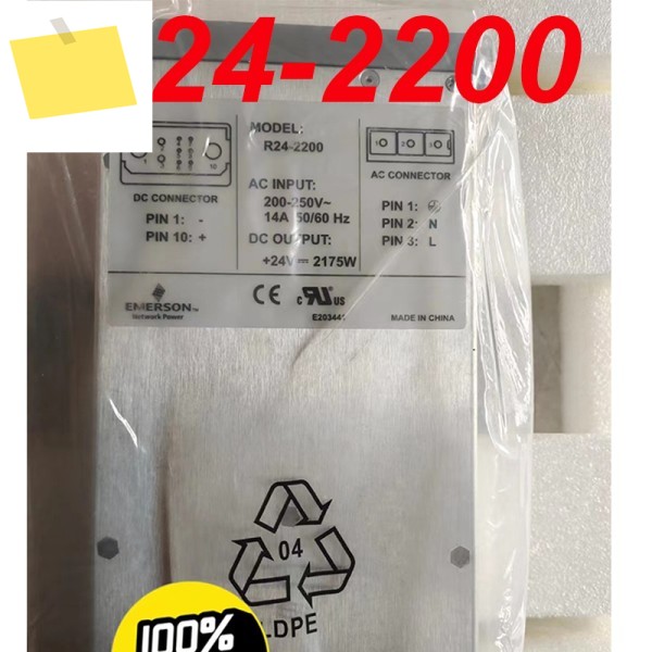 R24-2200 EMERSON 전원 공급 장치 모듈용 새 제품 100% 정품 1개 제품 이미지