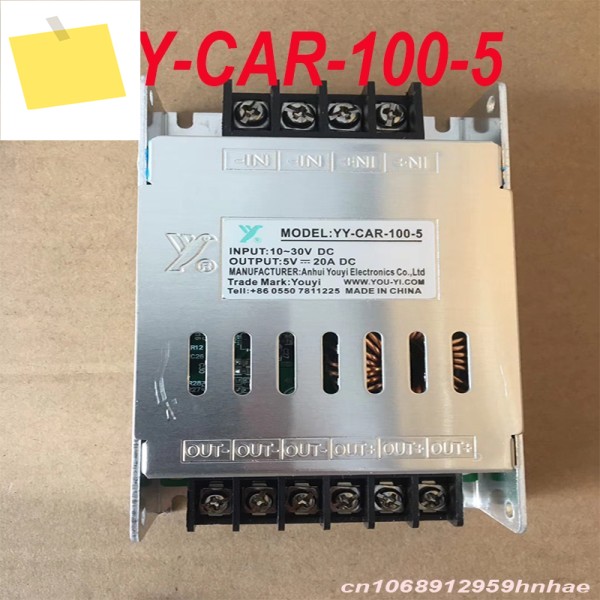 전원 공급 장치 YY-CAR-100-5 100W 5V 20A용 새 정품 제품 이미지