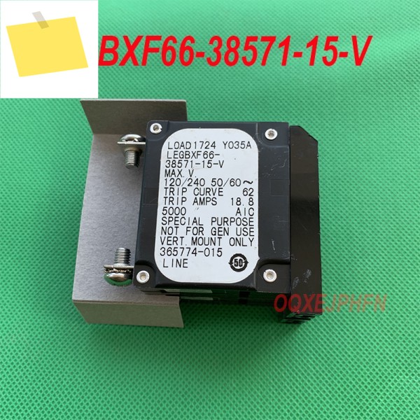 100% 신품 정품 AIRPAX LEGBXF66-38571-15-V 15A 이중 경로 AC 회로 차단기 과전류 보호 스위치 포함 제품 이미지