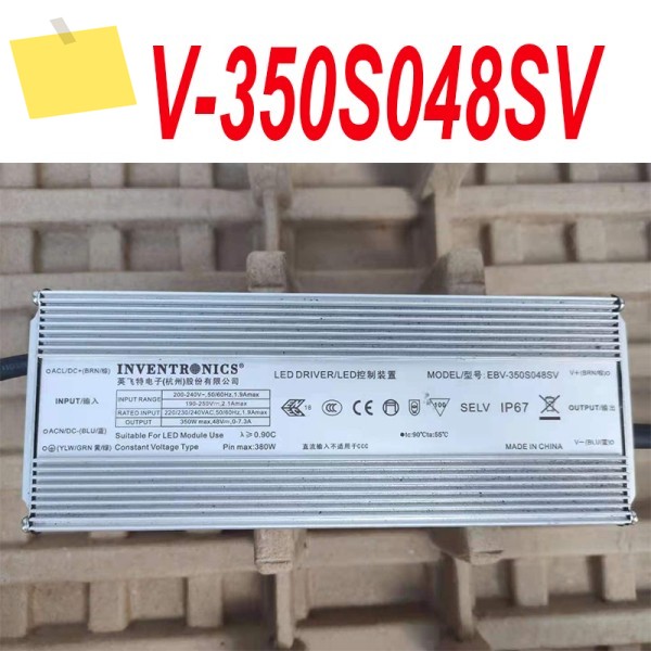 EBV-350S048SV 350W DC24V 36V 48V 용 INVENTRONICS 방수 전원 공급 장치의 정품 100% 신규 제품 이미지