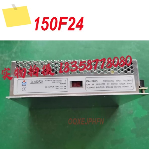 100% 새 정품 Mingwei D-150F24 스위칭 전원 공급 장치 출력 2 DC24V 3A S-75-24 제품 이미지