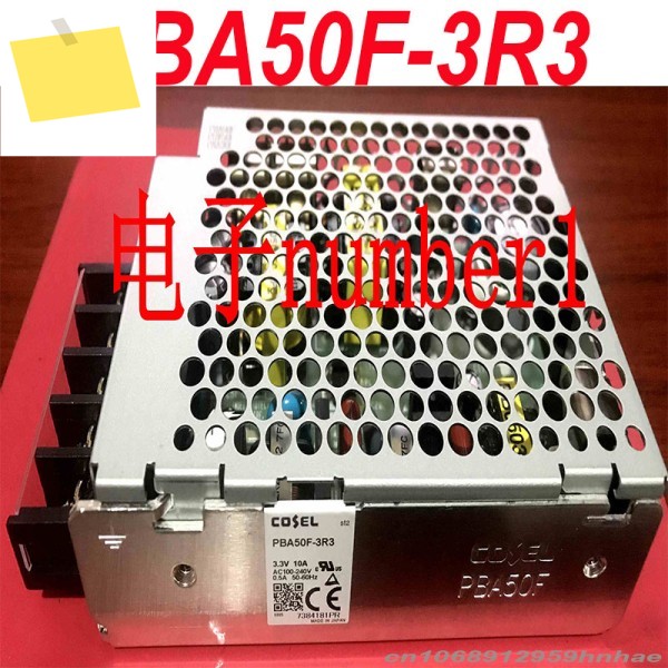 COSEL 50W AC100-240V 3.3V 10A 전원 공급 장치 PBA50F-3R3 1개용 정품 새 제품 제품 이미지