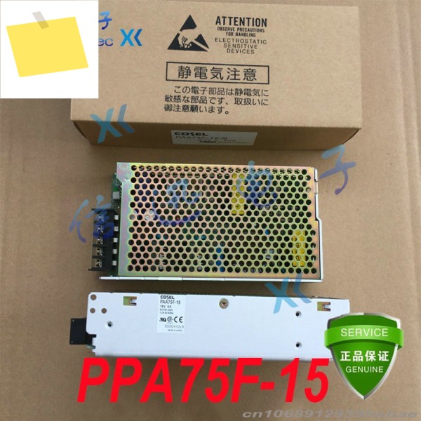 COSEL AC100-240V 75W 15V 전원 공급 장치용 정품 100% 새 제품 PPA75F-15 1개 제품 이미지