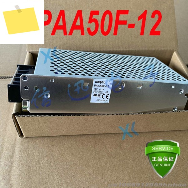 100% 새 정품 Cosel AC100-240V 4.3A 12V 50W 전원 공급 장치 PAA50F-12 1개 제품 이미지