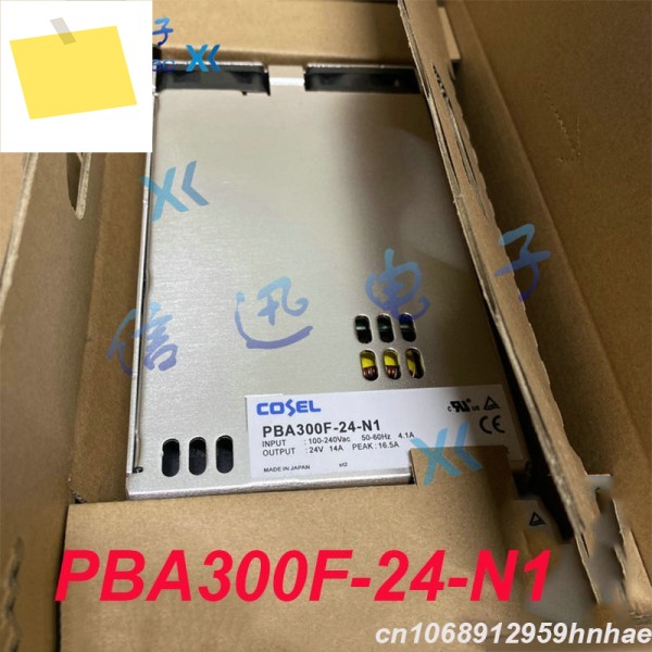 COSEL 300W AC100-240V 24V 14A 전원 공급 장치용 정품 100% 새 제품 PBA300F-24-N1 1개 제품 이미지