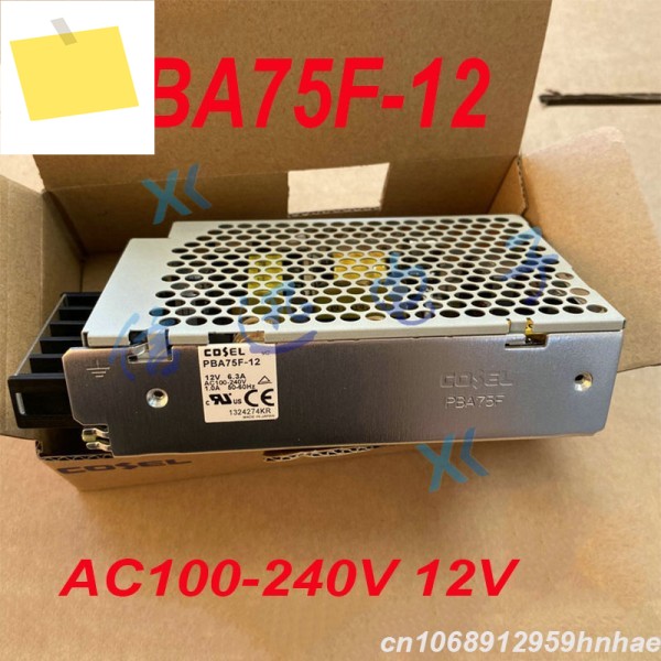 COSEL AC100-240V 75W 12V 전원 공급 장치용 정품 100% 새 제품 PBA75F-12 1개 제품 이미지