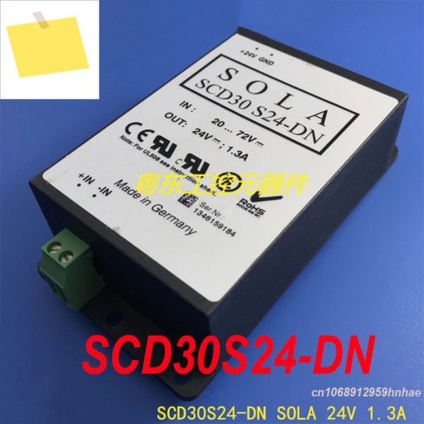 SOLA 전원 공급 장치 SCD30S24-DN 24V 1.3A용 새 원본 제품 이미지