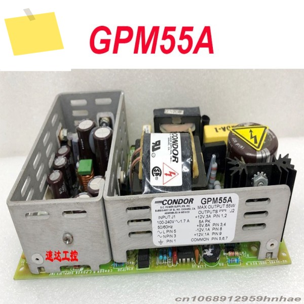 CONDOR 12V3A+5V6A 전원 공급 장치용 95% 새 정품 GPM55A용 테스트 완료 1개 제품 이미지