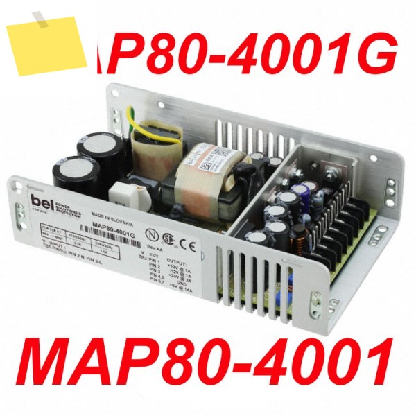 MAP80-4001G 5V 24V 80W 1개용 정품 새 전원 공급 장치 제품 이미지
